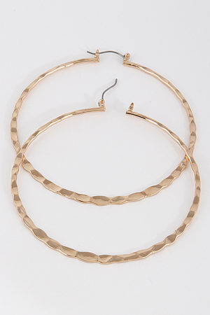 Wavy Hoop Earrings 7FBB10